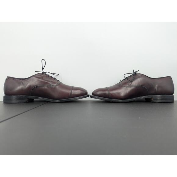 Allen Edmonds Park Avenue Burgundy Cap Toe Oxford Men’s 11 Made in USA - Picture 7 of 11